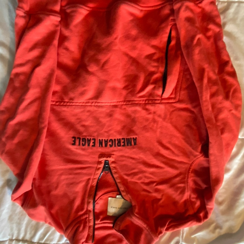 2 American Eagle 3/4 zip sweatshirts
